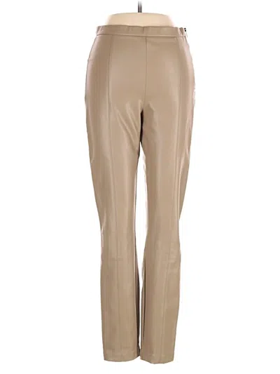 Pre-owned Zara Active Pants In Tan
