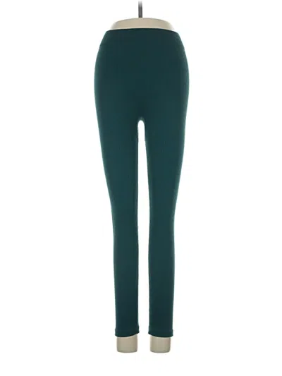 Pre-owned Zara Active Pants In Teal