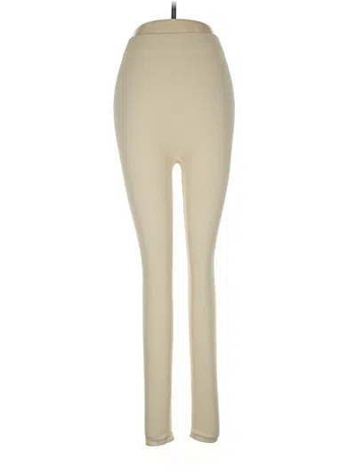 Pre-owned Zara Active Pants In White