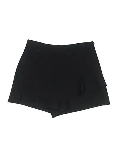Pre-owned Zara Active Skort In Black