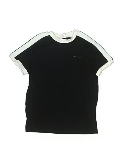 Pre-owned Zara Kids' Active T-shirt In Black