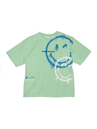 Pre-owned Zara Kids' Active T-shirt In Green