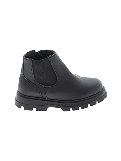 Pre-owned Zara Kids' Ankle Boots In Black