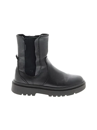 Pre-owned Zara Ankle Boots In Black
