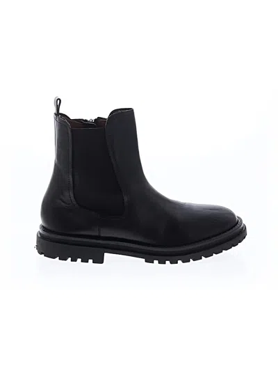 Pre-owned Zara Ankle Boots In Black