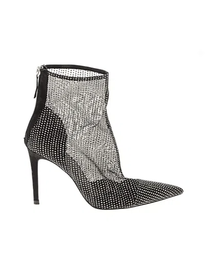 Pre-owned Zara Ankle Boots In Black