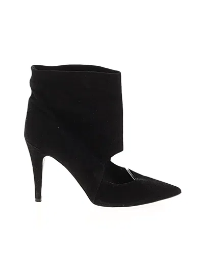Pre-owned Zara Ankle Boots In Black