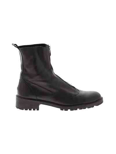 Pre-owned Zara Ankle Boots In Black