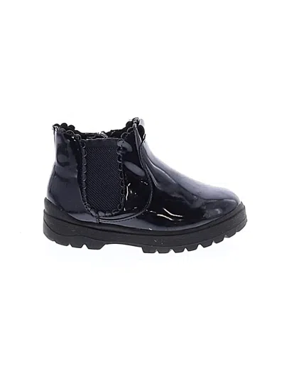 Pre-owned Zara Kids' Ankle Boots In Black