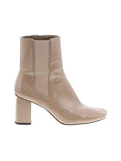 Pre-owned Zara Ankle Boots In Brown