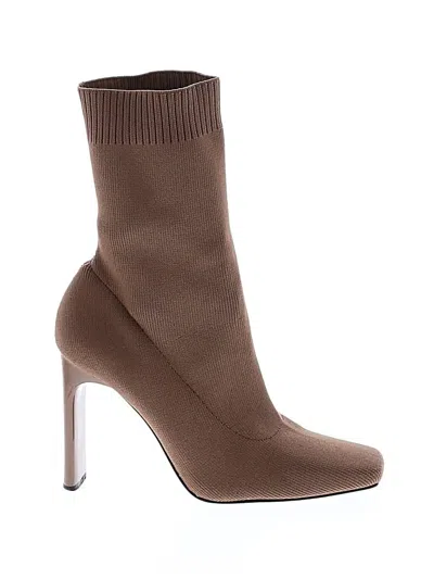 Pre-owned Zara Ankle Boots In Brown