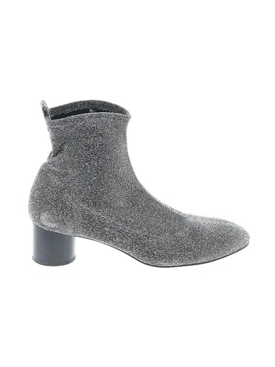 Pre-owned Zara Ankle Boots In Gray