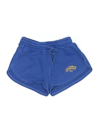 Pre-owned Zara Athletic Shorts In Blue