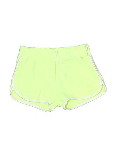 Pre-owned Zara Kids' Athletic Shorts In Green