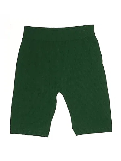 Pre-owned Zara Athletic Shorts In Green