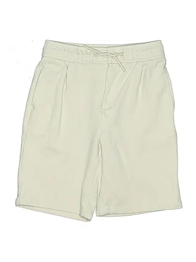 Pre-owned Zara Kids' Athletic Shorts In Ivory