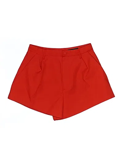 Zara Athletic Shorts In Red
