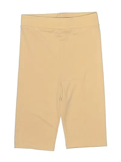 Pre-owned Zara Athletic Shorts In Tan