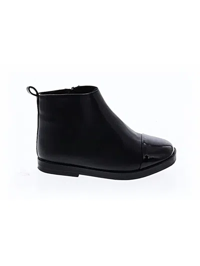 Pre-owned Zara Baby Kids' Ankle Boots In Black