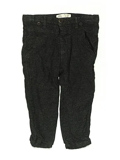 Pre-owned Zara Baby Kids' Casual Pants In Black