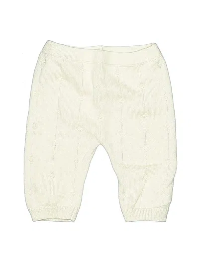 Pre-owned Zara Baby Kids' Casual Pants In White