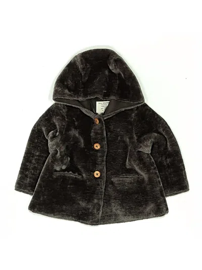 Pre-owned Zara Baby Kids' Coat In Gray