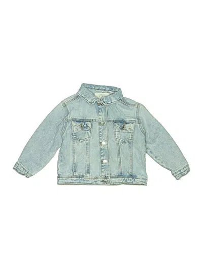 Pre-owned Zara Baby Kids' Denim Jacket In Blue