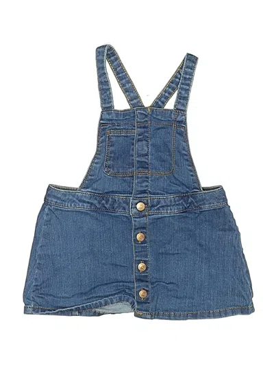 Pre-owned Zara Baby Kids' Dress In Blue