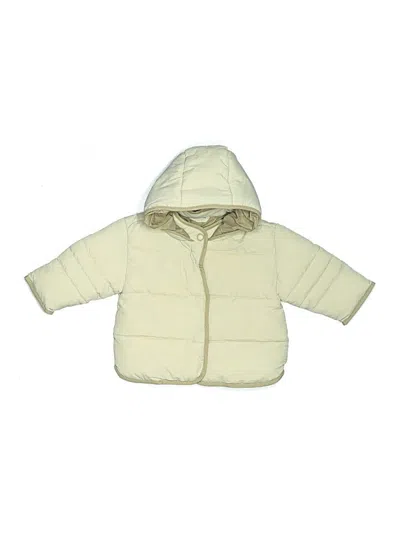 Pre-owned Zara Baby Babies' Jacket In White