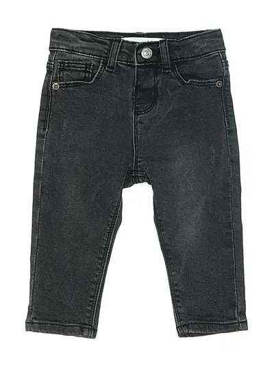Pre-owned Zara Baby Babies' Jeans In Black