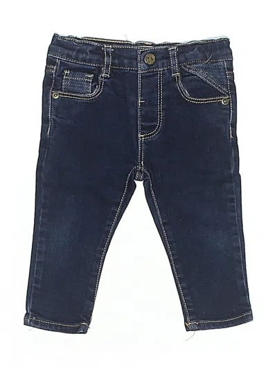 Pre-owned Zara Baby Babies' Jeans In Blue