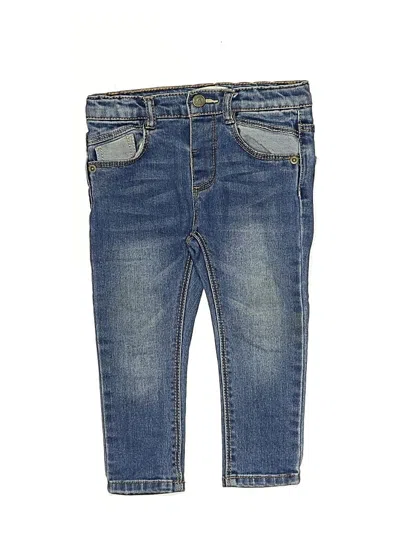 Pre-owned Zara Baby Kids' Jeans In Blue