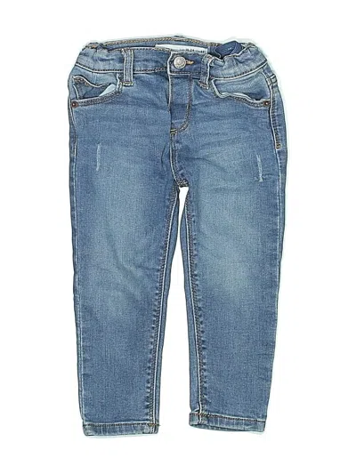 Pre-owned Zara Baby Kids' Jeans In Blue