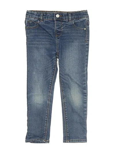 Pre-owned Zara Baby Kids' Jeans In Blue
