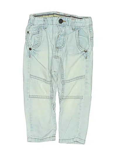 Pre-owned Zara Baby Kids' Jeans In Blue