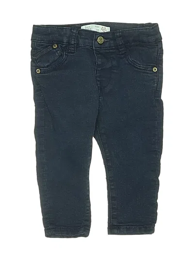 Pre-owned Zara Baby Babies' Jeans In Blue