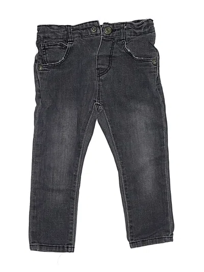 Pre-owned Zara Baby Kids' Jeans In Gray