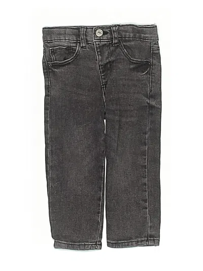 Pre-owned Zara Baby Kids' Jeans In Gray