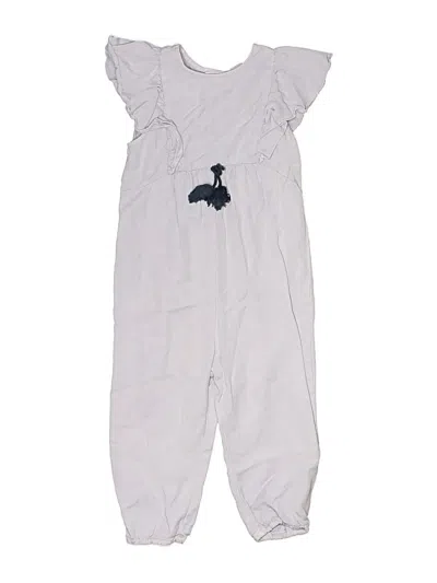 Pre-owned Zara Baby Kids' Jumpsuit In Gray