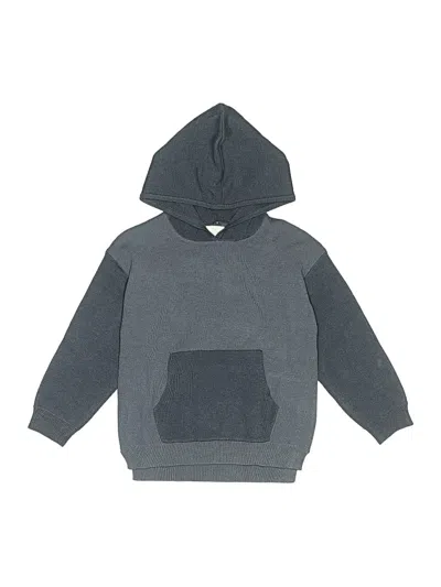 Pre-owned Zara Baby Kids' Pullover Hoodie In Gray