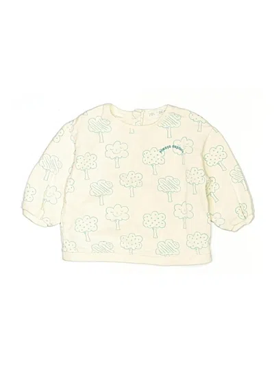 Pre-owned Zara Baby Babies' Pullover Sweater In Ivory