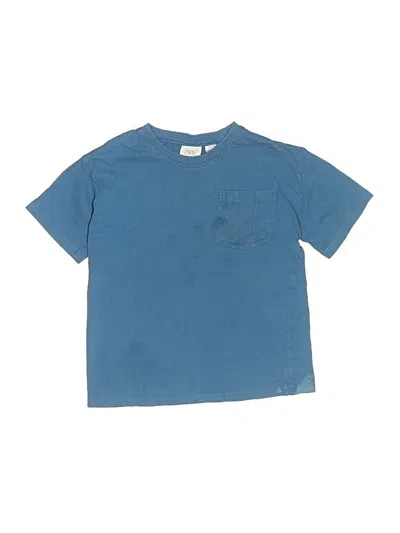 Pre-owned Zara Baby Kids' Short Sleeve T-shirt In Blue