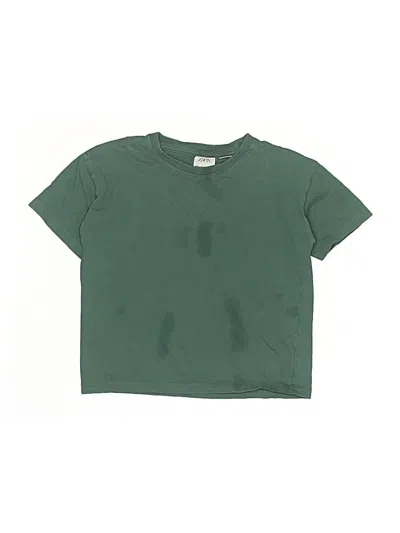 Pre-owned Zara Baby Kids' Short Sleeve T-shirt In Green