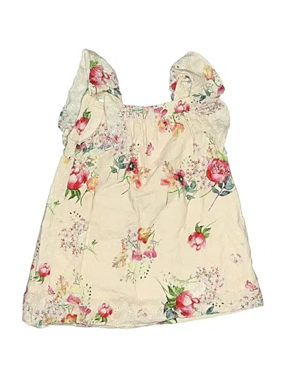 Pre-owned Zara Baby Kids' Sleeveless Blouse In Ivory