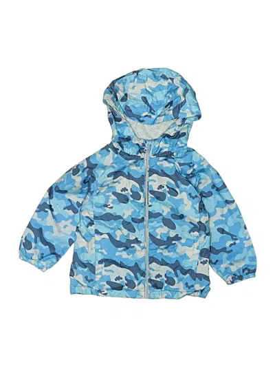 Pre-owned Zara Baby Kids' Snow Jacket In Blue