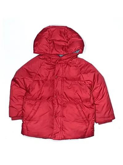 Pre-owned Zara Baby Kids' Snow Jacket In Red