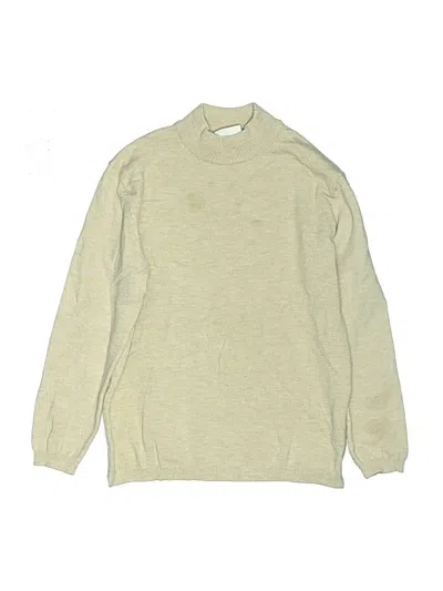 Pre-owned Zara Baby Kids' Turtleneck Sweater In Tan