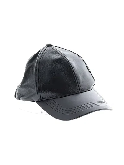Pre-owned Zara Baseball Cap In Black