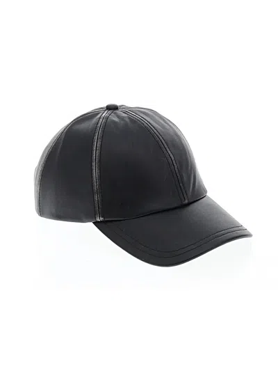 Pre-owned Zara Baseball Cap In Black