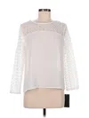Zara Basic 3/4 Sleeve Blouse In White
